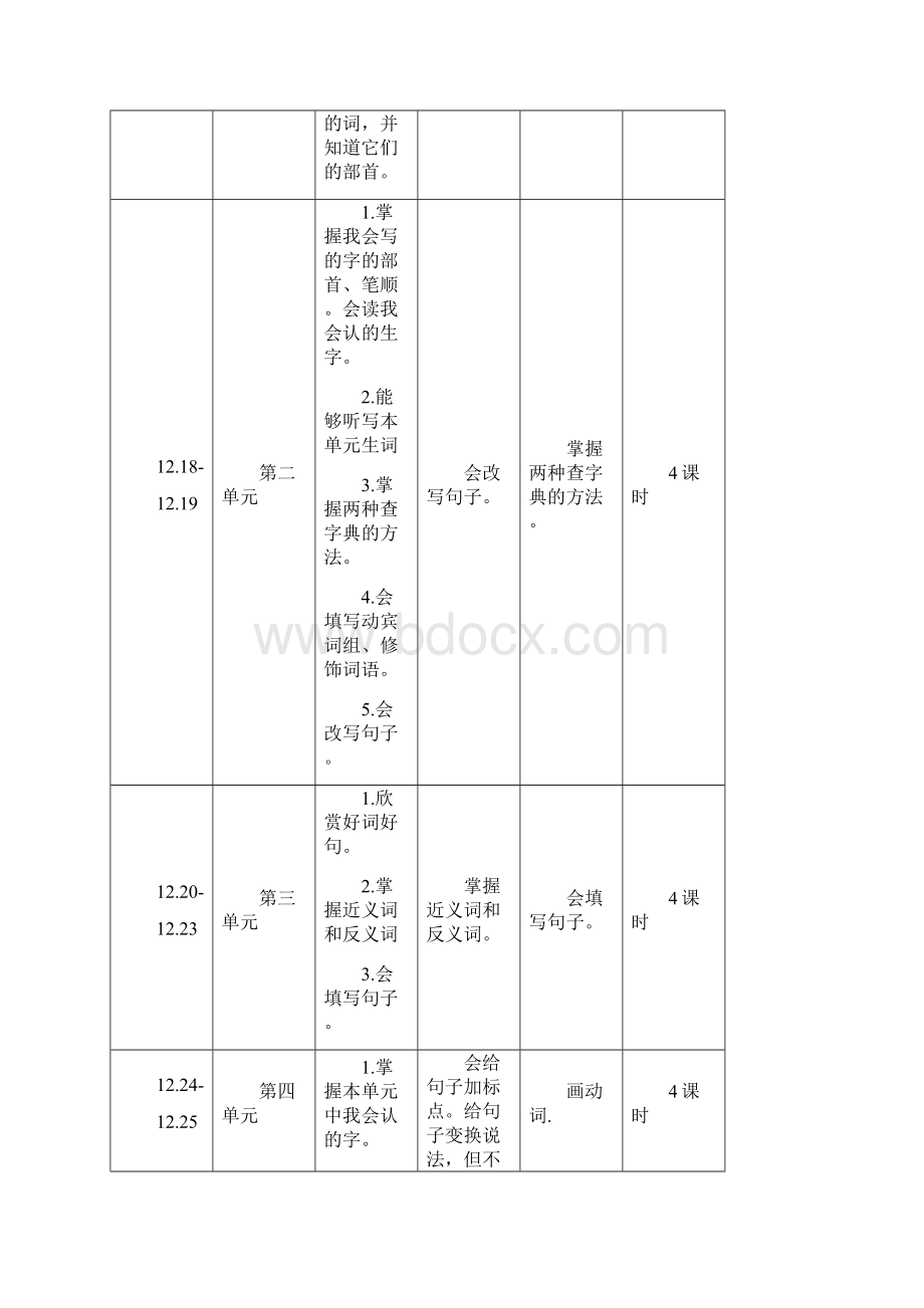 小学二年级语文上册复习课教案2.docx_第2页