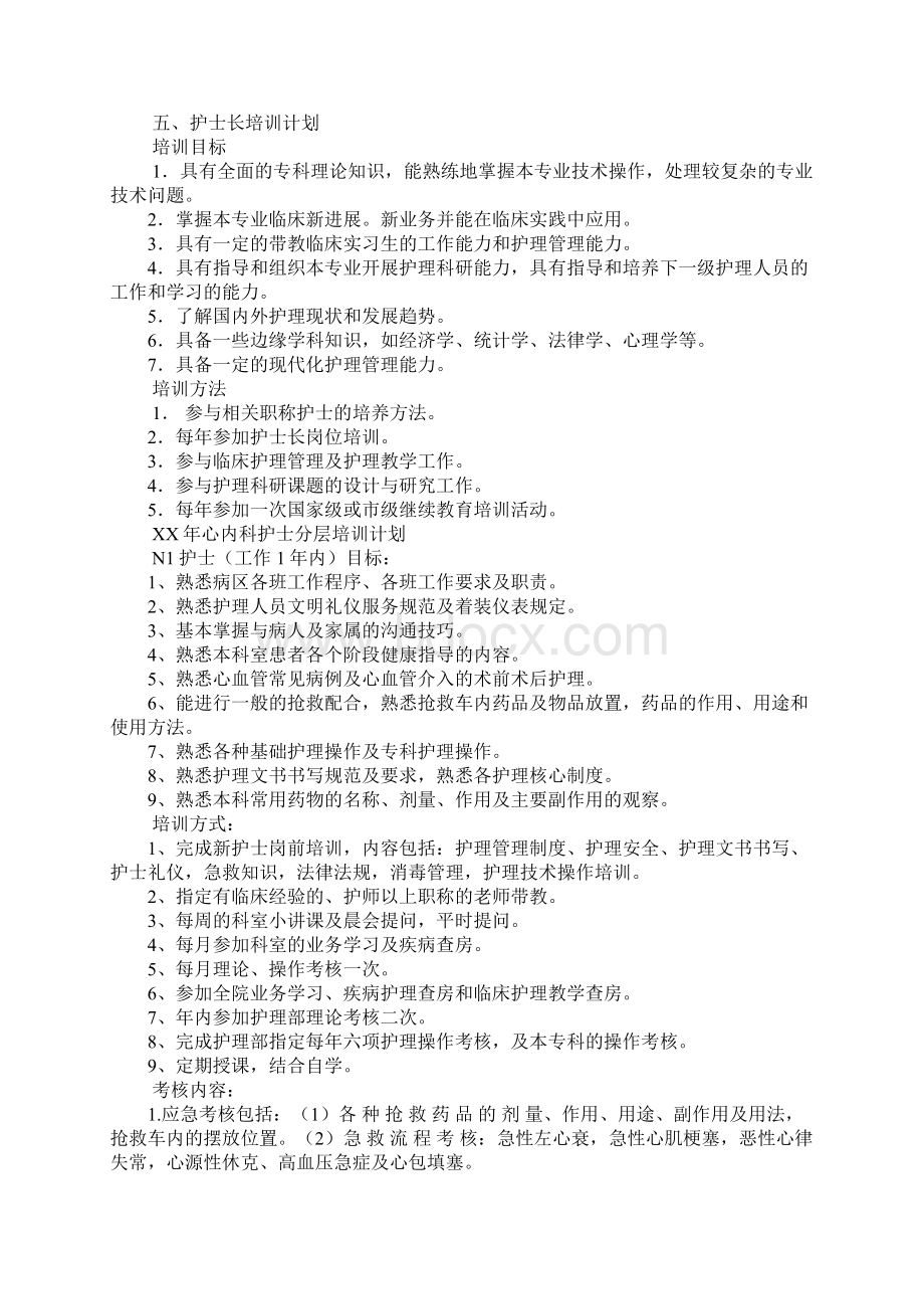 神经内科护士分层培训计划docWord文档下载推荐.docx_第3页