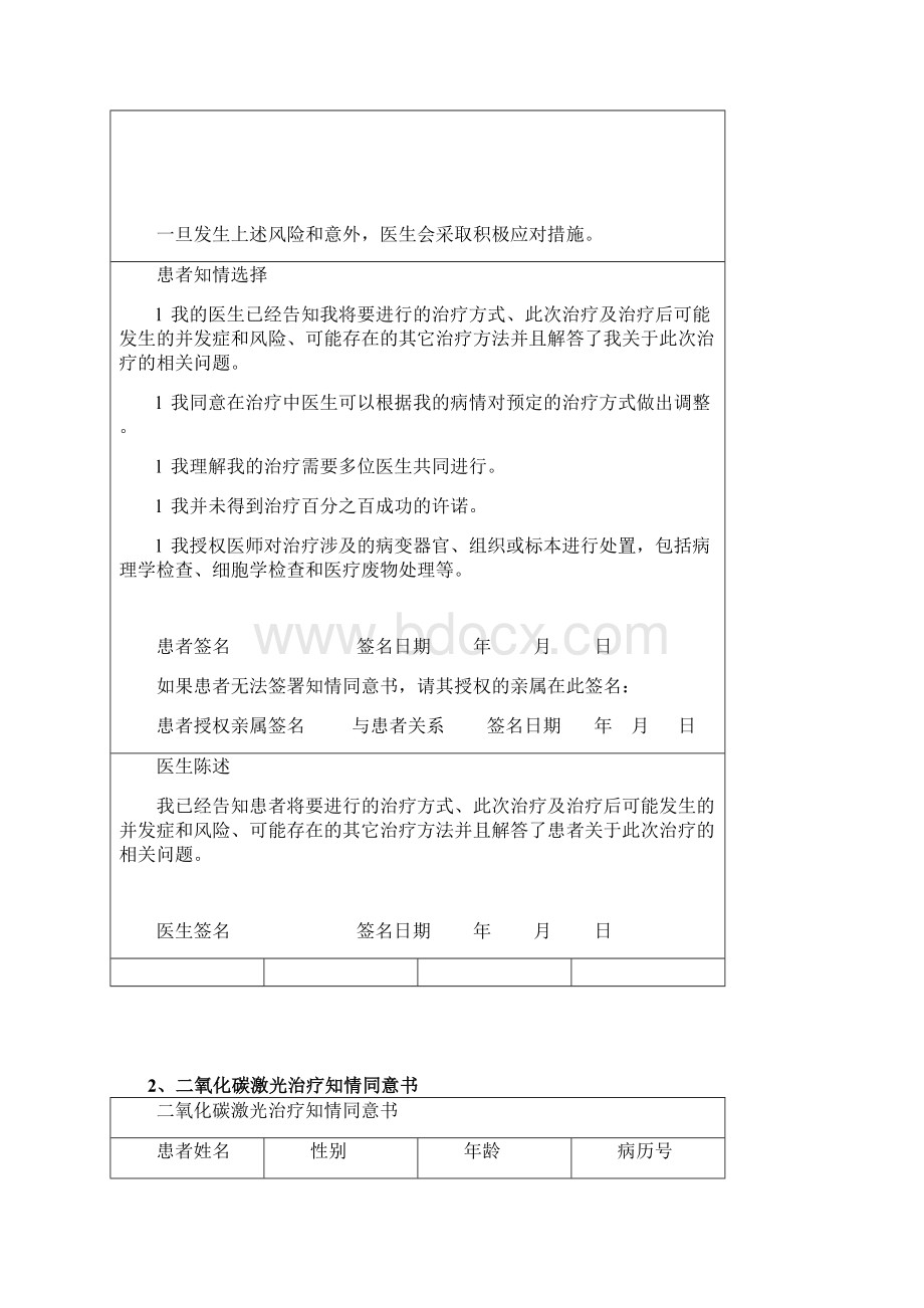 皮肤科治疗知情同意书.docx_第2页