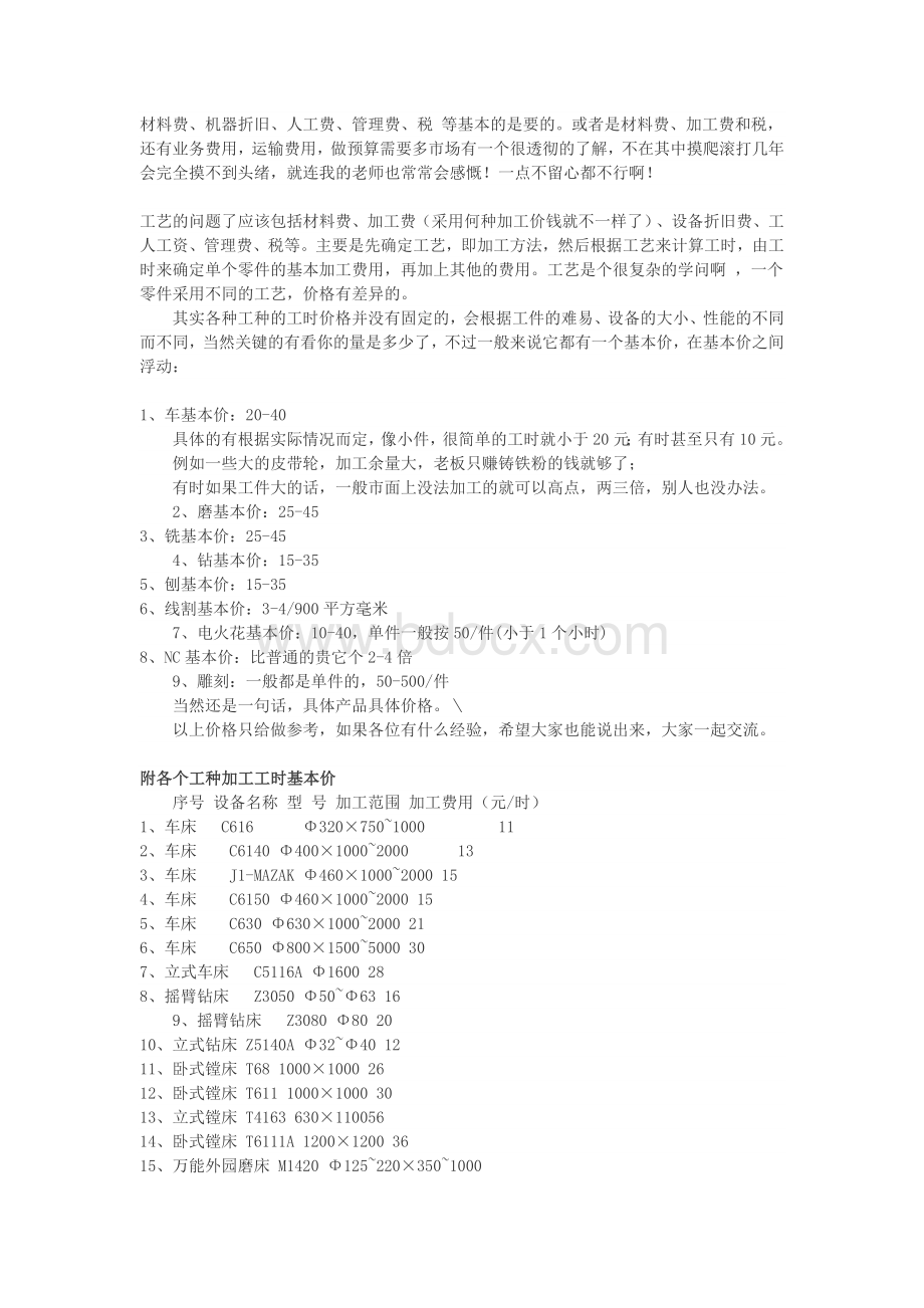 机械加工件材料成本核算方法.doc_第2页