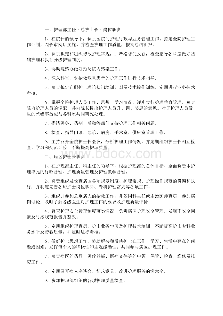 护士学习岗位职责总结共18篇汇总文档格式.docx_第2页