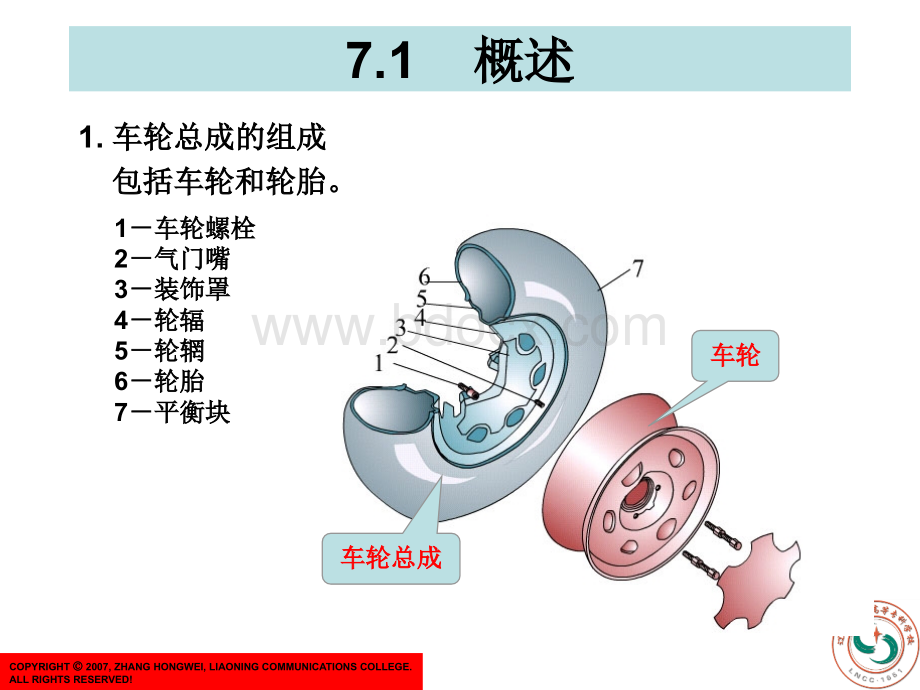 《汽车底盘电控系统检修》项目7：车轮和轮胎检修.ppt_第2页