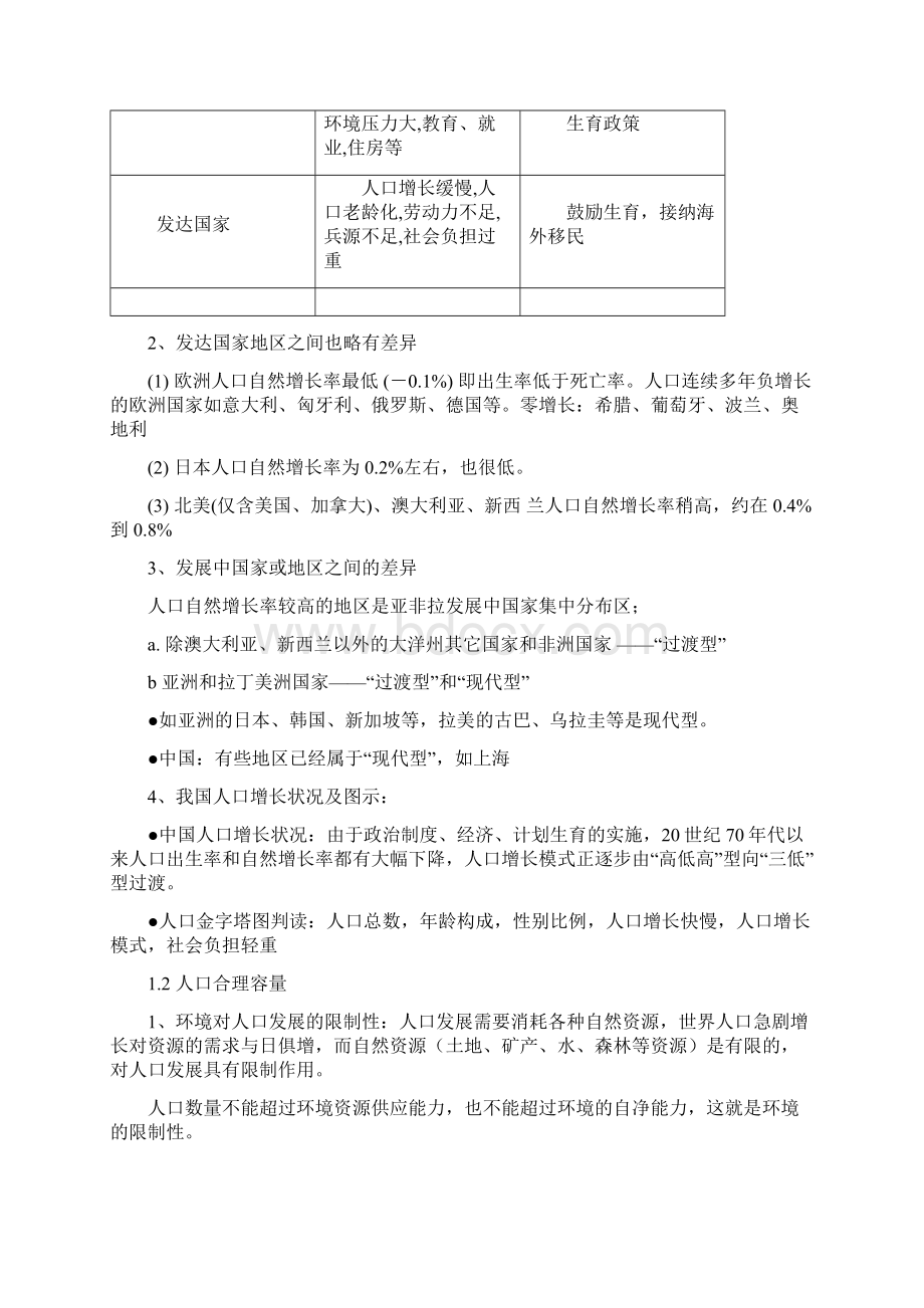 湘教版必修一知识点Word文档格式.docx_第2页