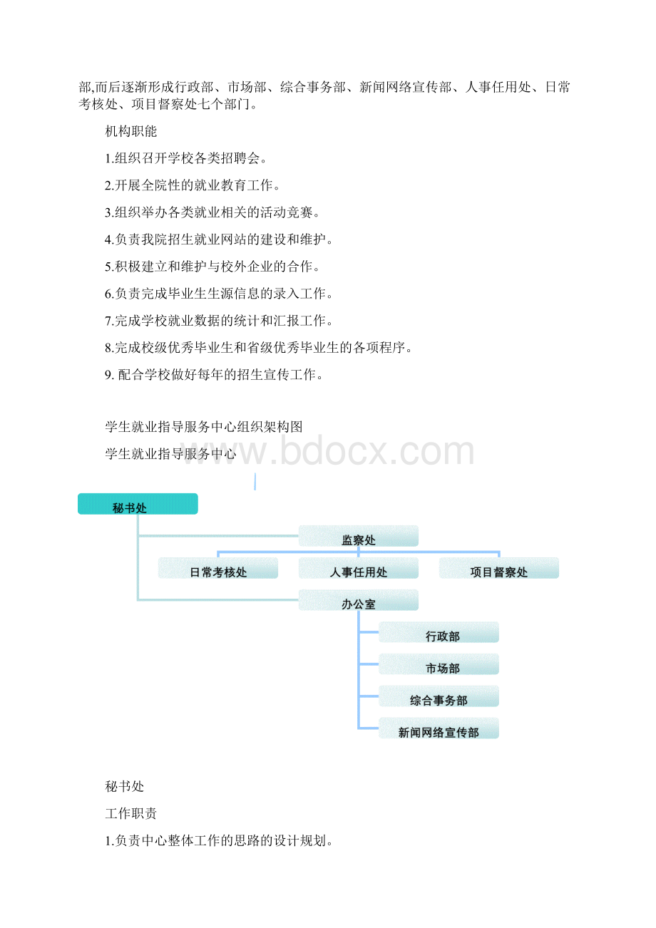 学生就业指导服务中心制度汇编版Word文档下载推荐.docx_第2页