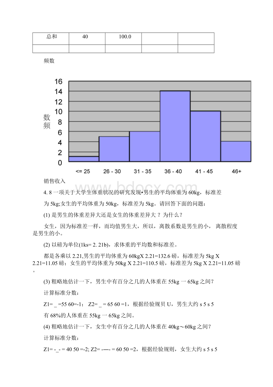 统计学贾俊平第四版课后习题答案Word文件下载.docx_第2页