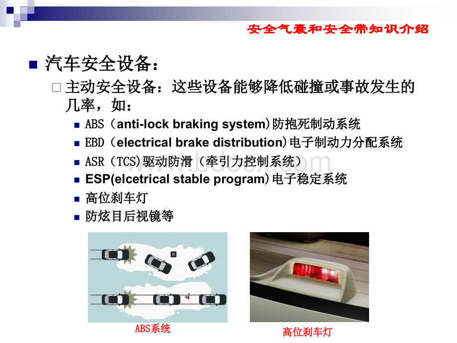 安全气囊和安全带知识培训手册.ppt_第2页