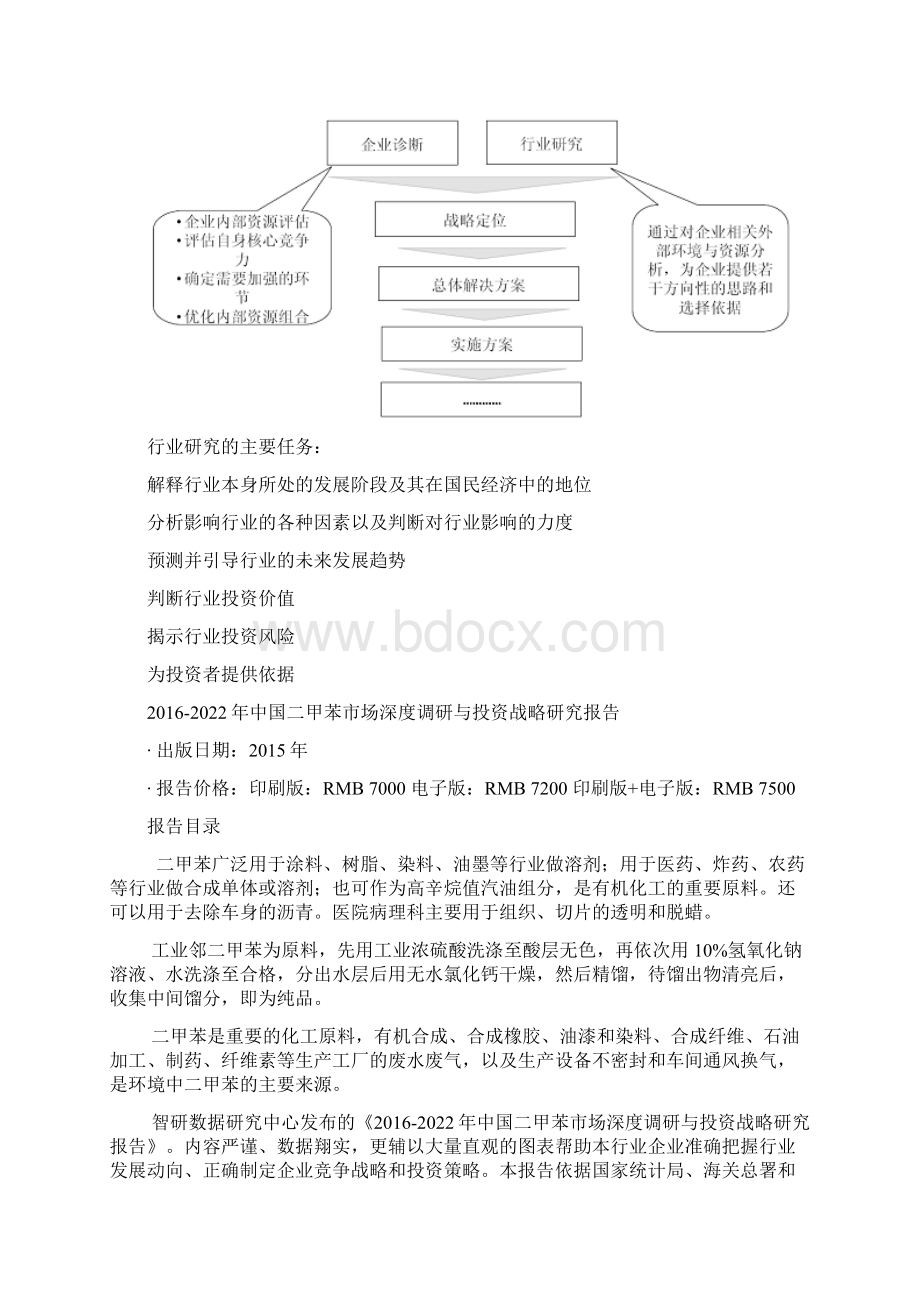 中国二甲苯市场深度调研与投资战略研究报告Word格式文档下载.docx_第3页