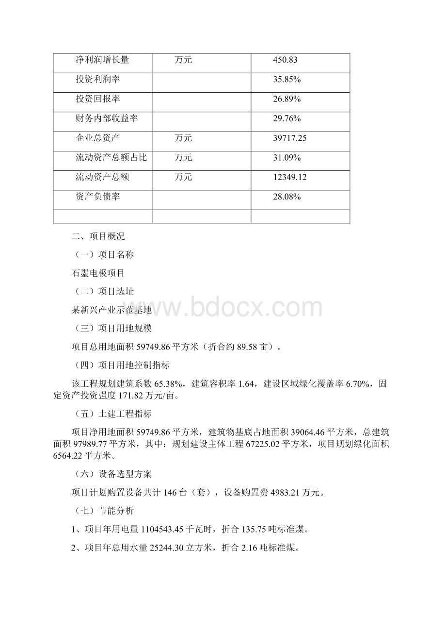 石墨电极项目可行性研究报告.docx_第3页