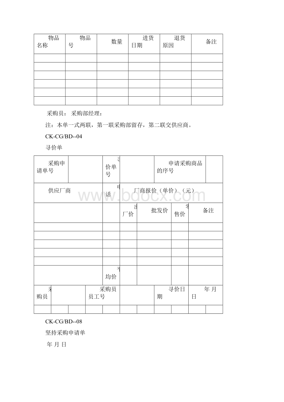 济宁市美乐丰区块链无人超市财会采购表格.docx_第3页