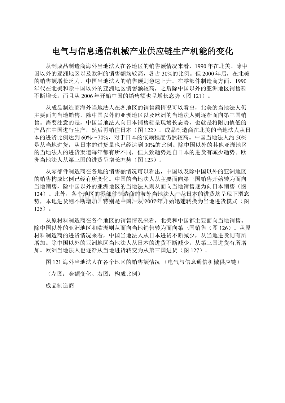 电气与信息通信机械产业供应链生产机能的变化Word下载.docx_第1页