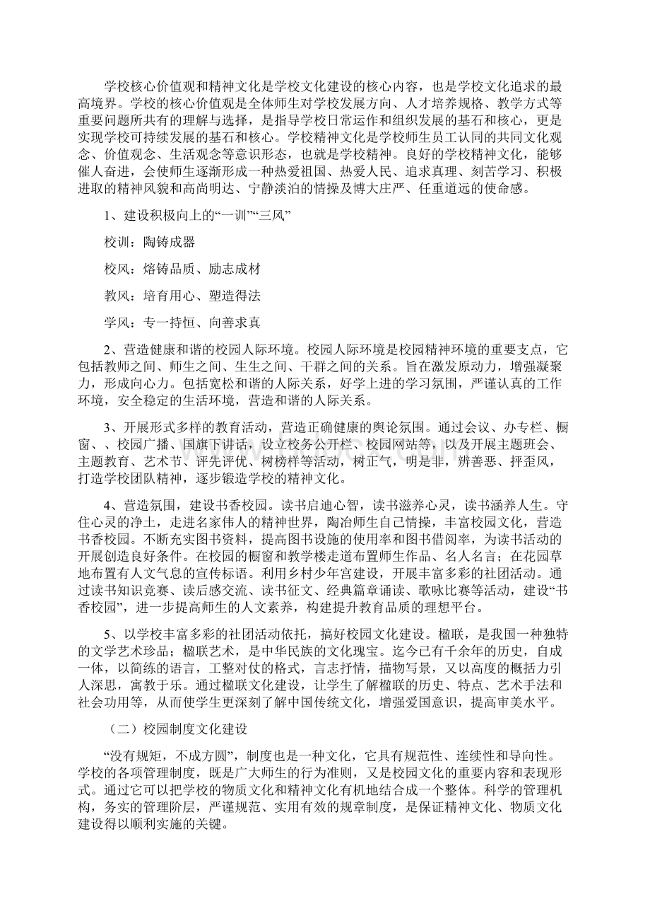 校园文化建设规划建设方案.docx_第2页