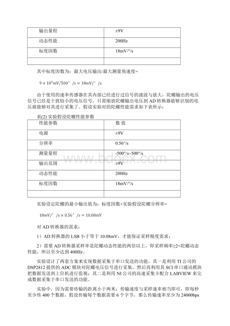 速率陀螺电压信号采集与串口通讯技术总结Word下载.docx_第2页