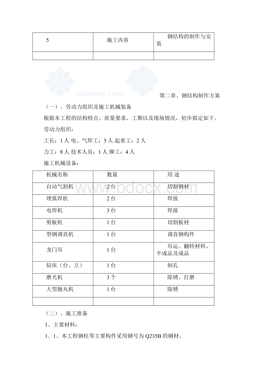 某医院综合楼钢结构施工方案.docx_第3页