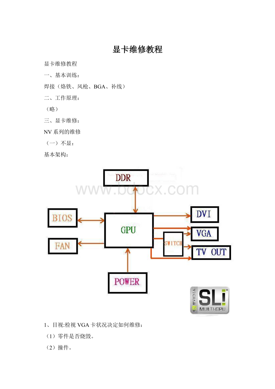 显卡维修教程.docx