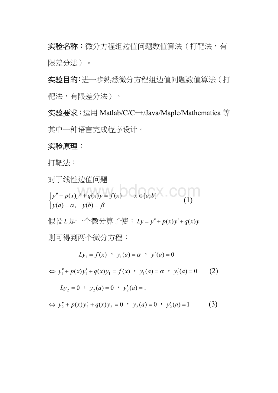 打靶法(含Matlab程序)Word文档格式.doc_第3页