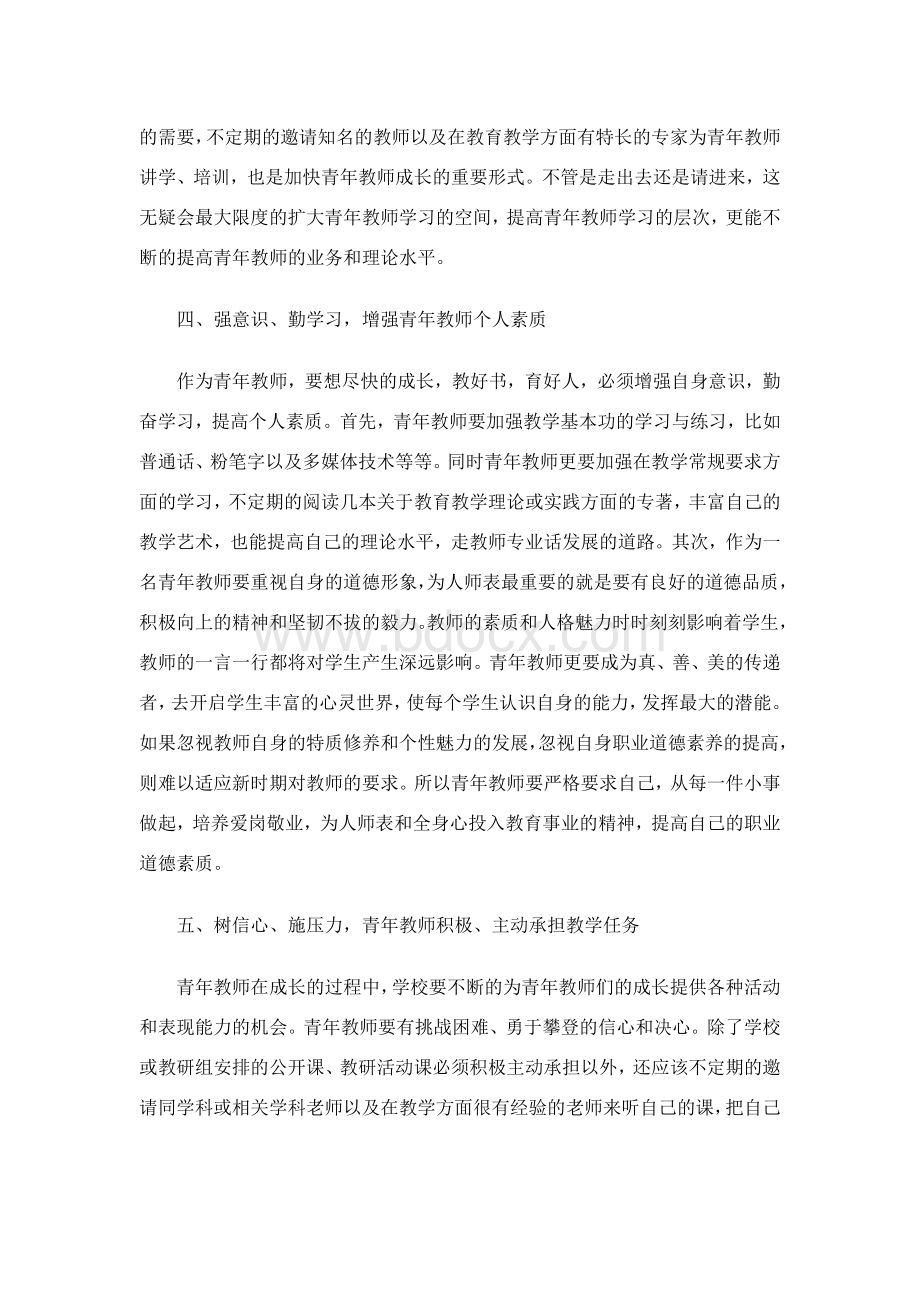 指导青年教师的帮教活动纪要及总结Word格式文档下载.doc_第3页