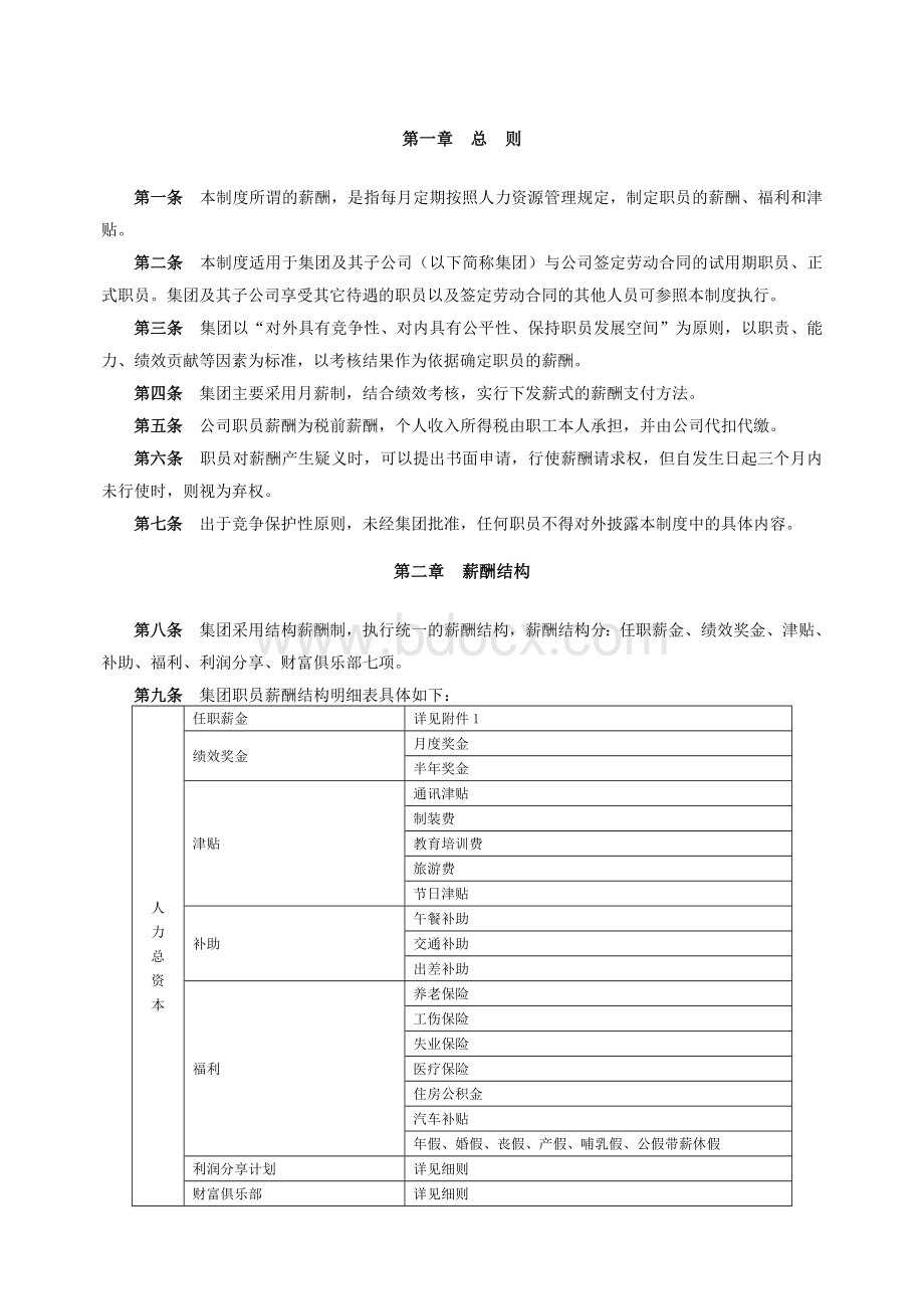 万科地产集团全套薪酬福利制度【收藏版】Word文件下载.doc_第2页