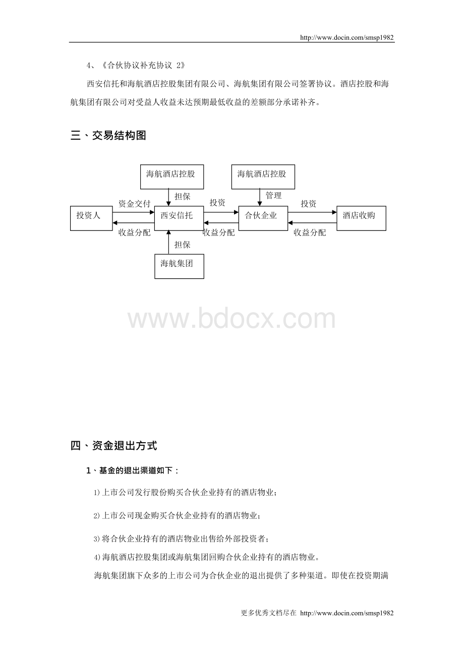 海航酒店投资基金操作方案Word格式文档下载.docx_第3页