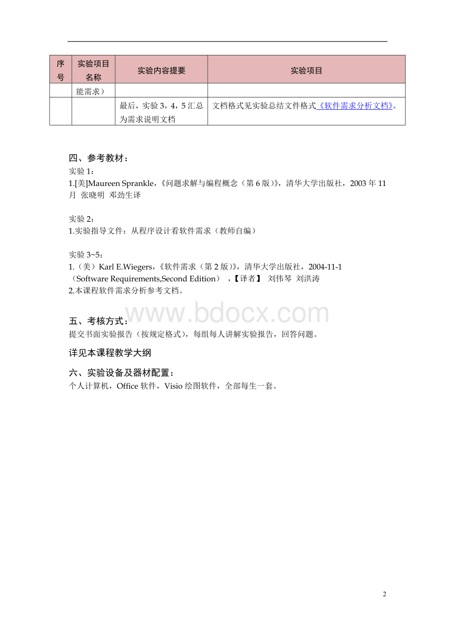 软件需求分析实验指导书Word格式文档下载.doc_第2页