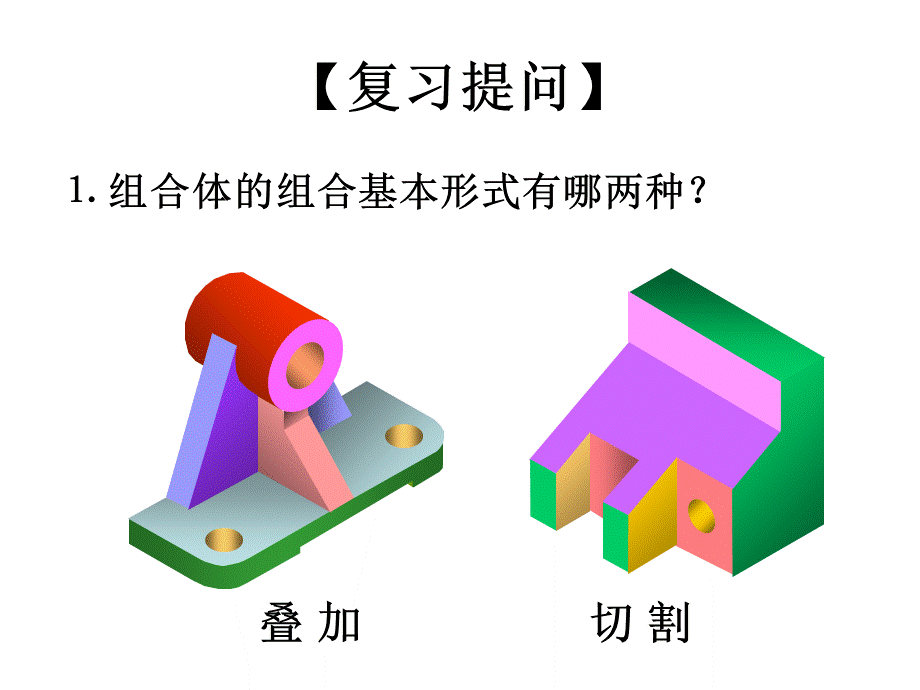 读组合体视图形体分析法.ppt_第2页