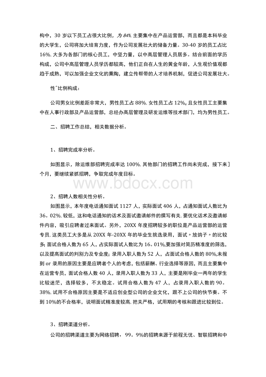 人力资源招聘总结报告.docx_第2页