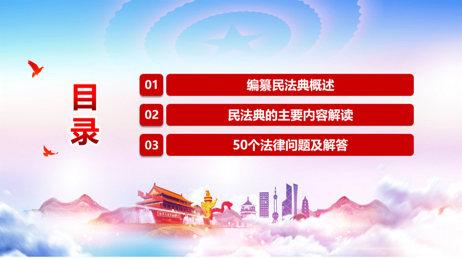 民法典中老百姓最关心的50个法律问题及解答学习PPT课件PPT文件格式下载.pptx_第3页