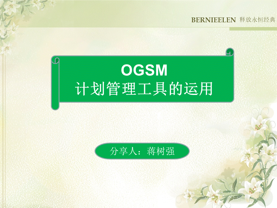 16OGSM计划管理的运用PPT文件格式下载.ppt_第1页