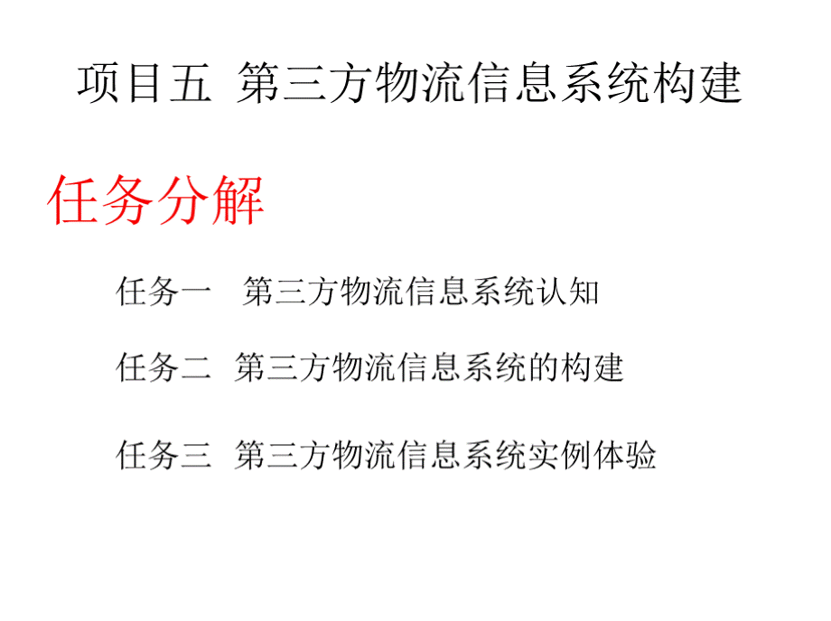 《第三方物流》项目五第三方物流信息系统构建PPT推荐.pptx_第3页