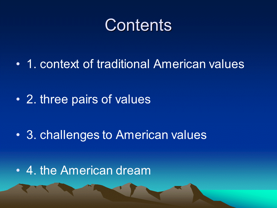 美国社会与文化课程第二章教学Chapter-2.-Traditional-American-Values-and-Beliefs.ppt_第3页