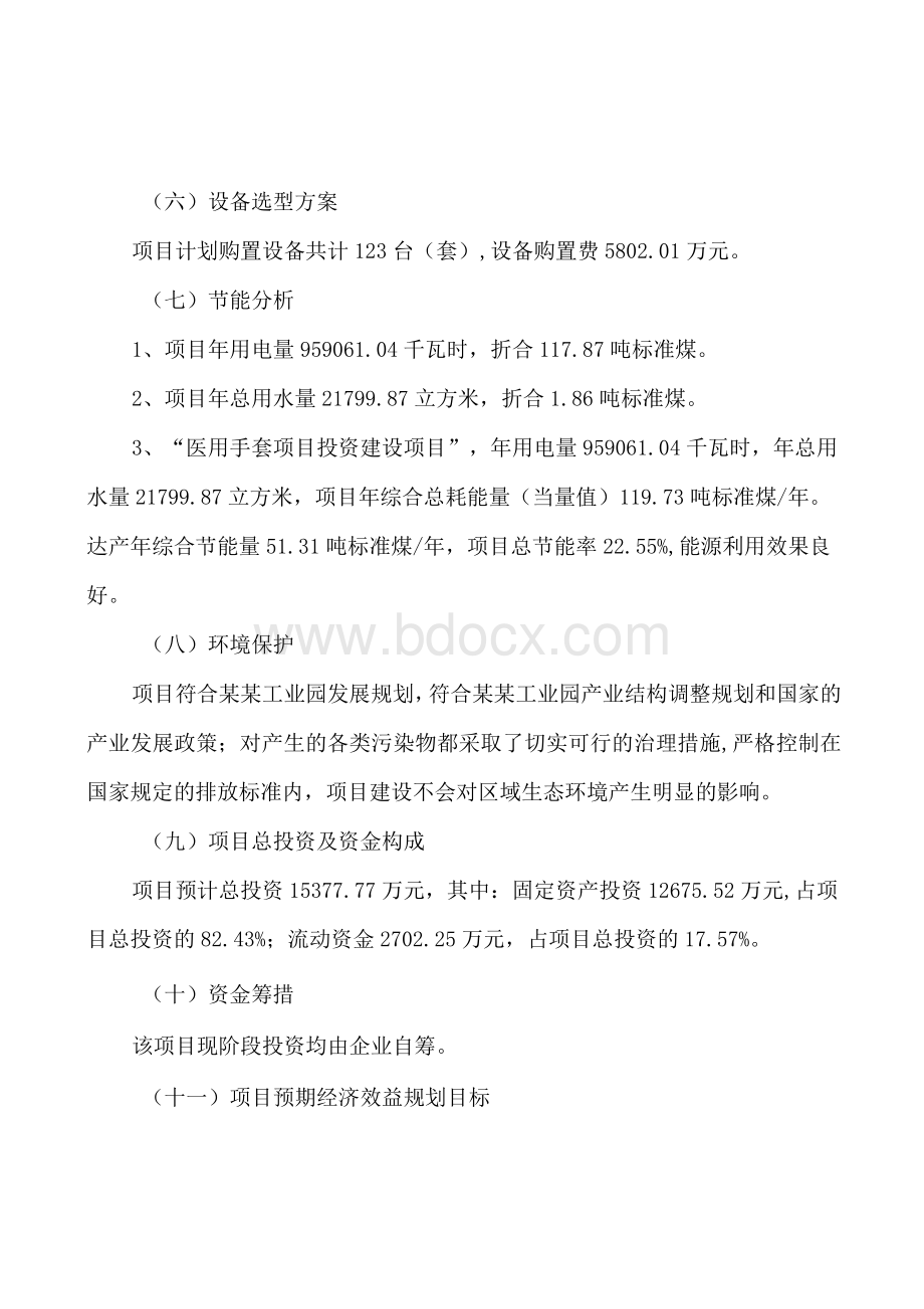 医用手套项目商业计划书(投资分析).docx_第2页