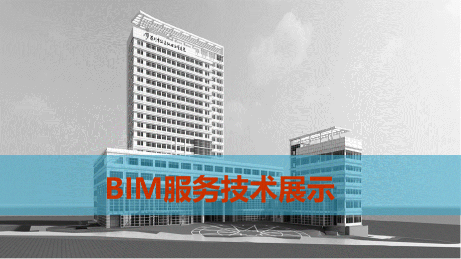 医院项目BIM服务案例(57页)PPT推荐.pptx_第1页