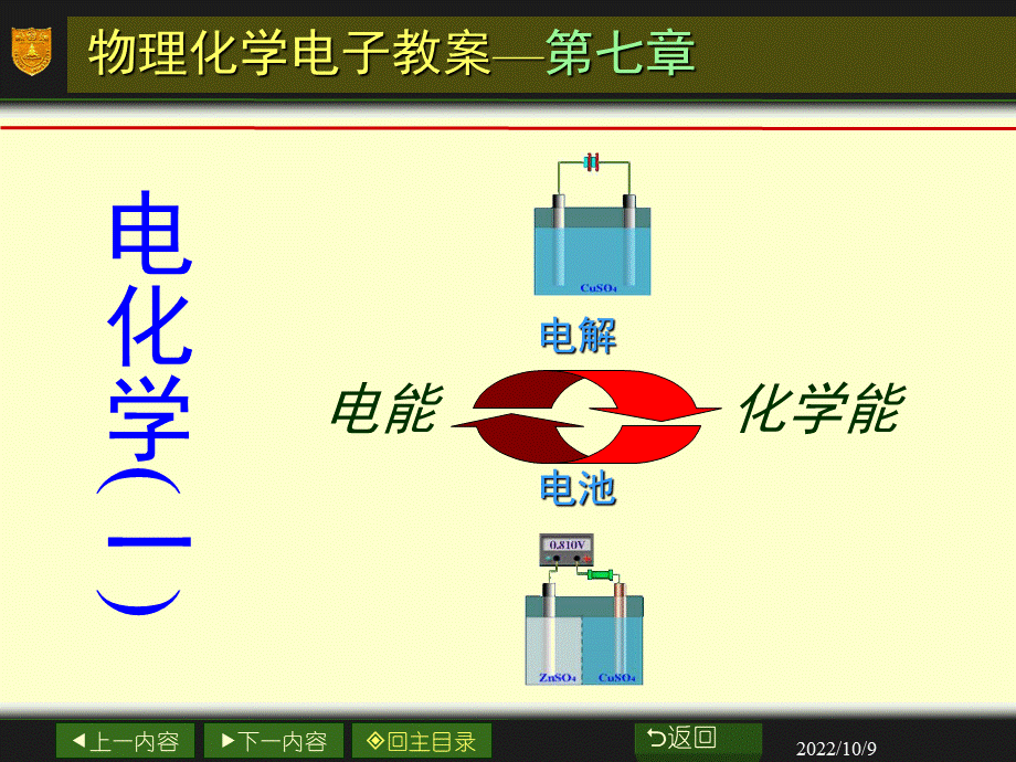 物理化学之电化学PPT优质PPT.ppt