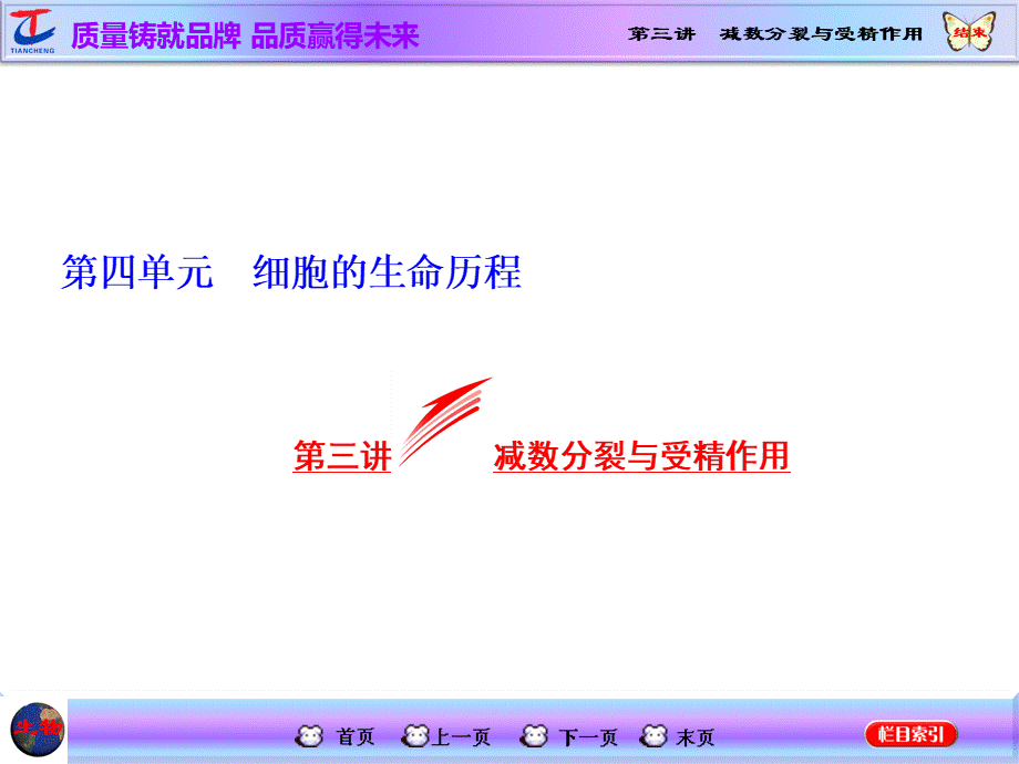 一轮复习 减数分裂与受精作用PPT课件PPT资料.ppt_第1页