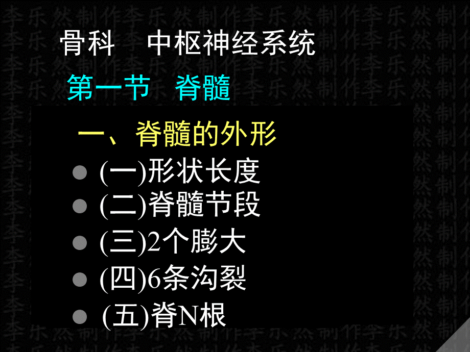 脊髓解剖彩色图谱PPT格式课件下载.ppt_第1页