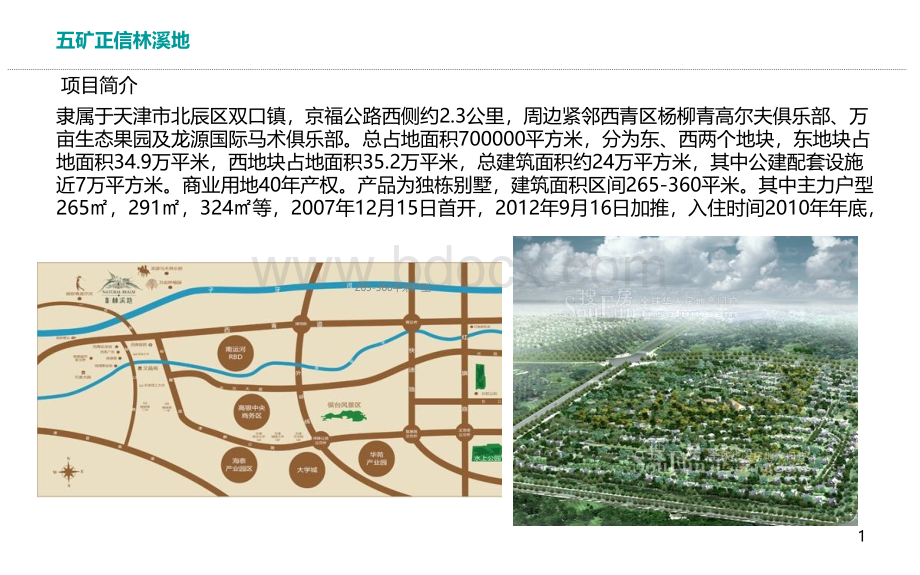 五矿正信林溪地高端别墅项目外檐物业安防汇总报告PPT文件格式下载.ppt