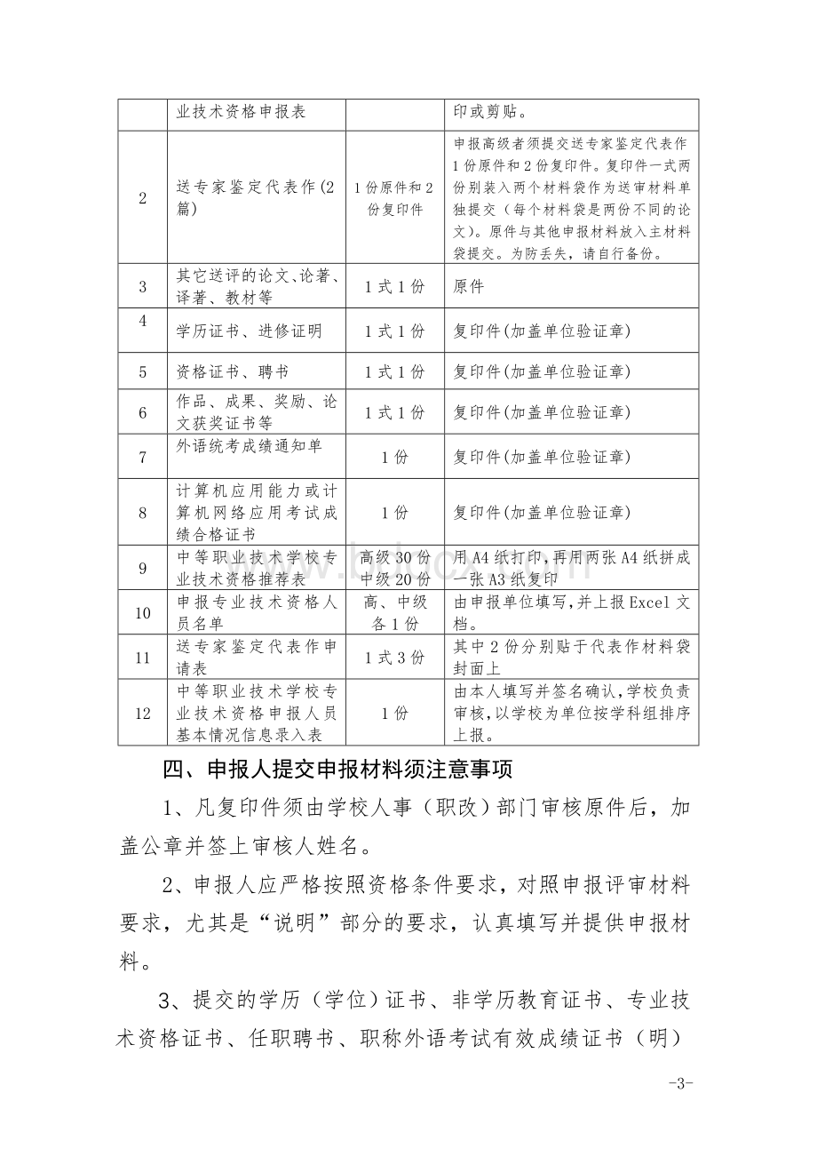 专业技术资格申报评审材料填报问题的有关说明.doc_第3页