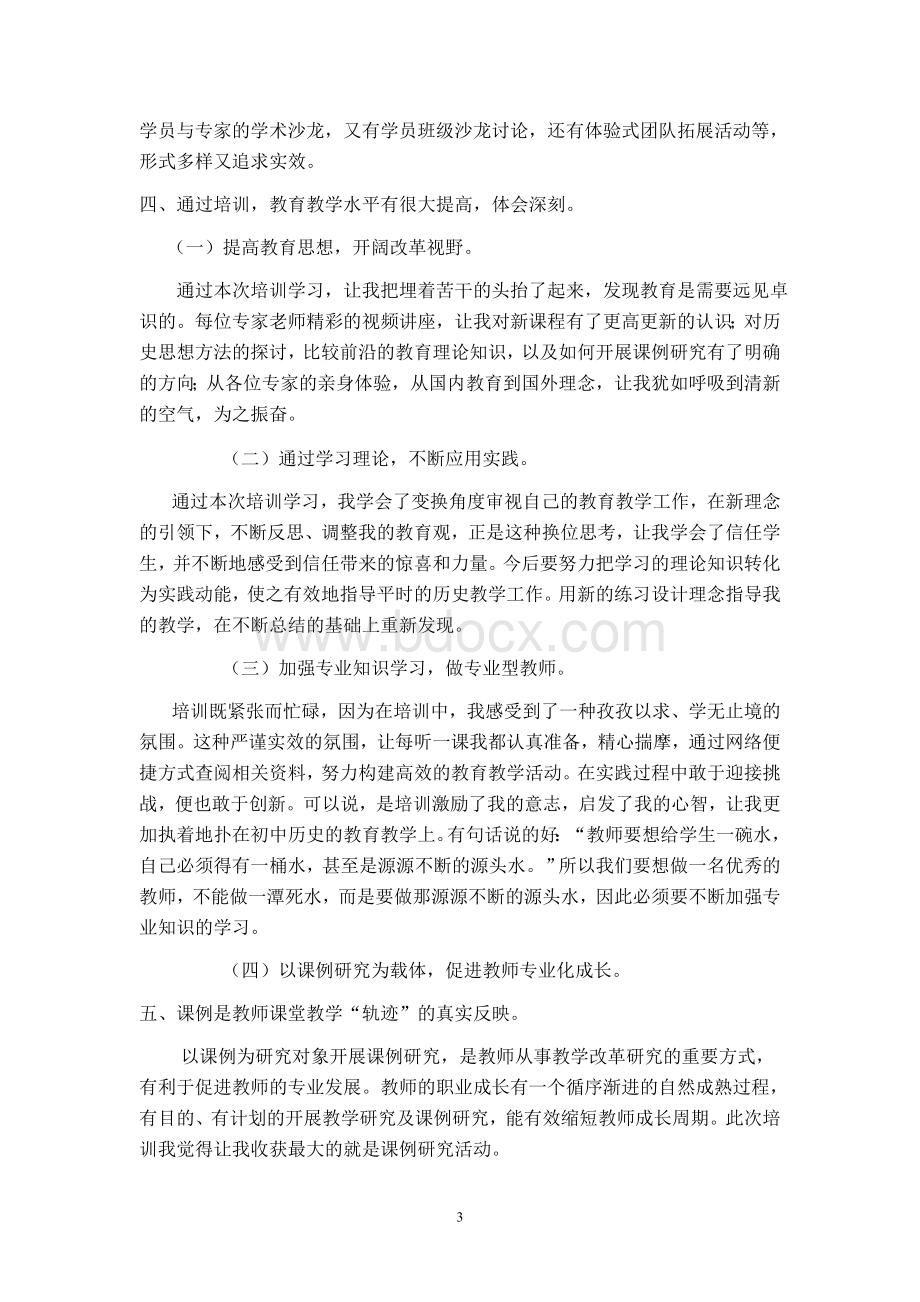 国培计划初中历史个人总结Word文件下载.doc_第3页