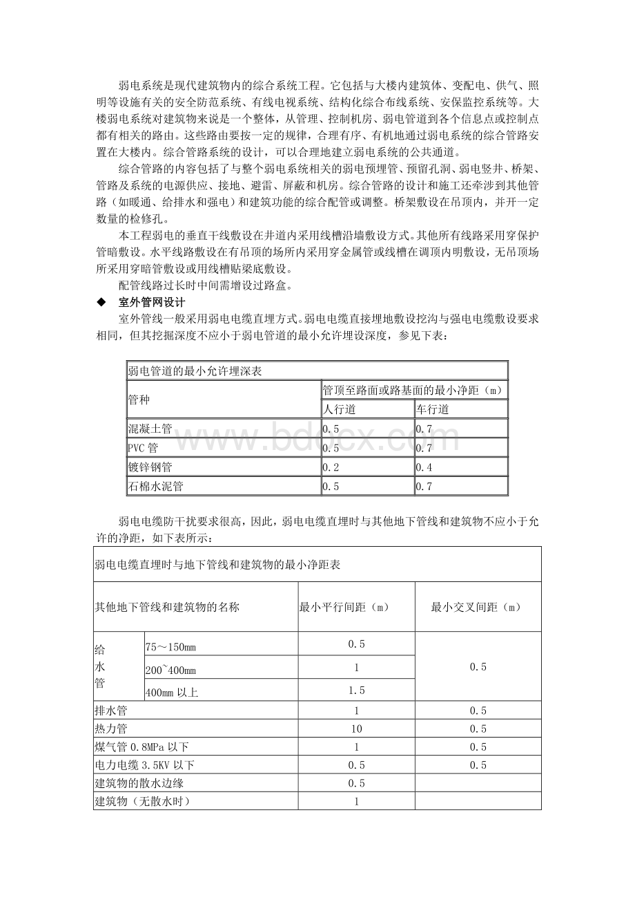 CTO下载弱电系统工程部分规程Word格式文档下载.doc_第1页