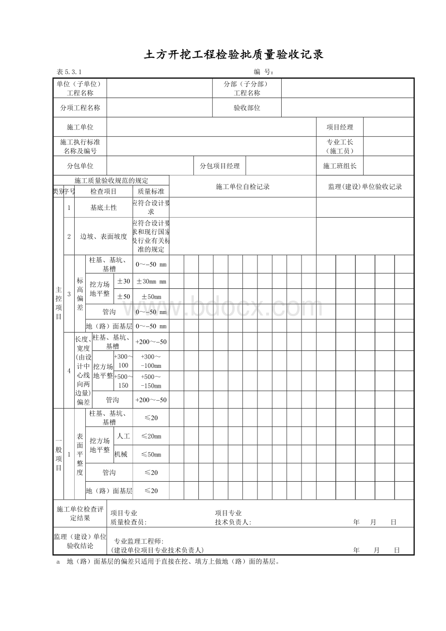 DLT5210.1-2012版电力建设施工质量验收及评价规程表格Word文件下载.doc_第2页