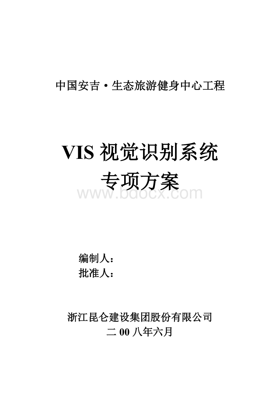 VIS视觉识别系统专项方案文档格式.doc_第1页