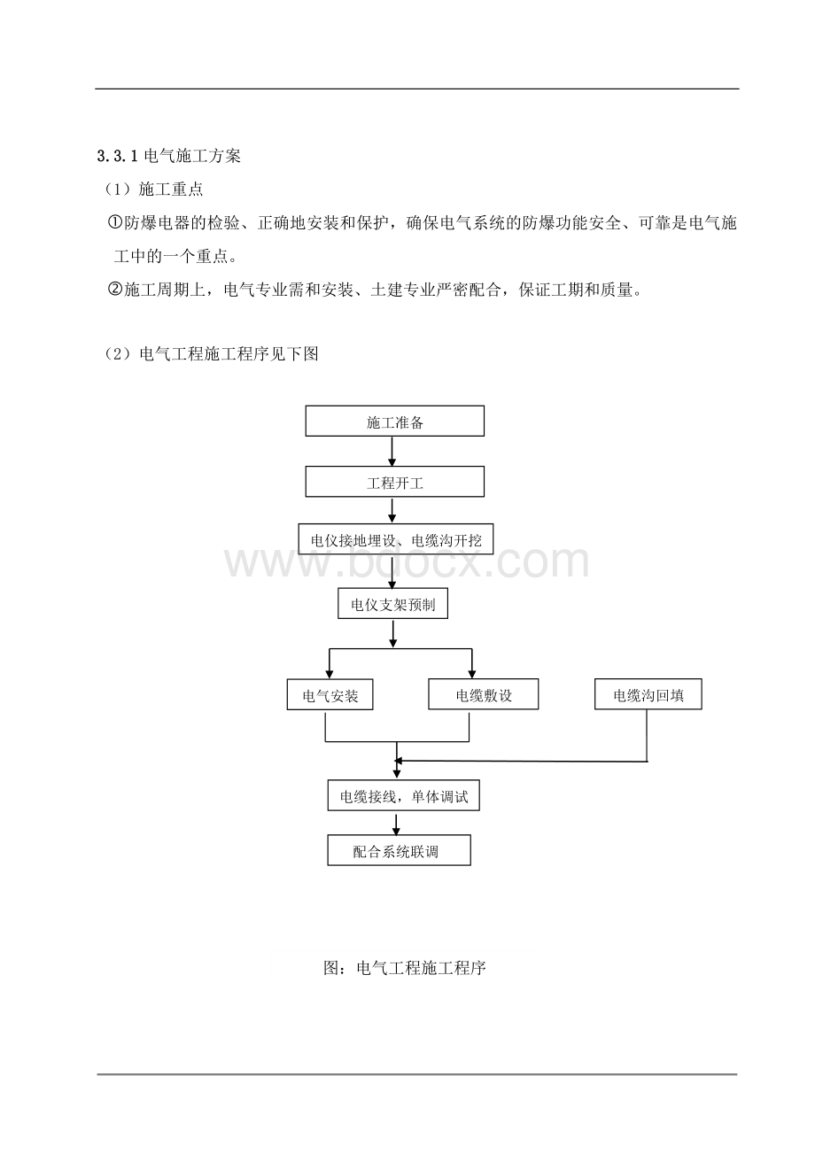 电气仪表施工方案.doc