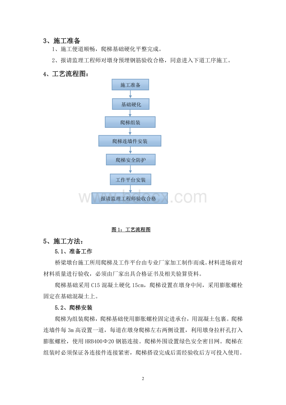 修改干木沟特大桥墩身爬梯及工作平台施工技术交底.doc_第3页