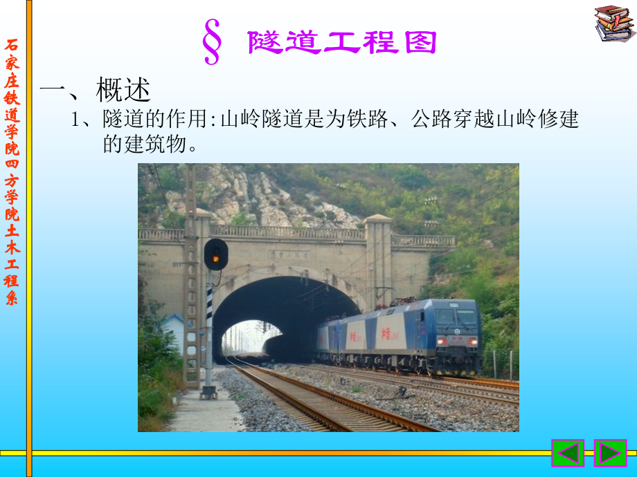 隧道工程图PPT文件格式下载.ppt