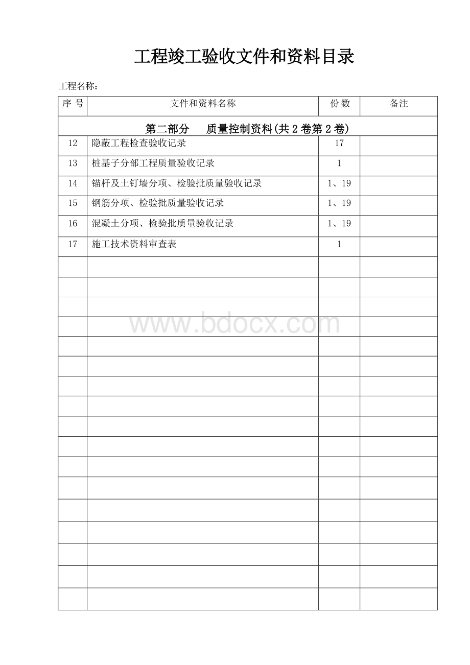 基坑支护工程竣工验收资料目录Word文件下载.docx_第3页