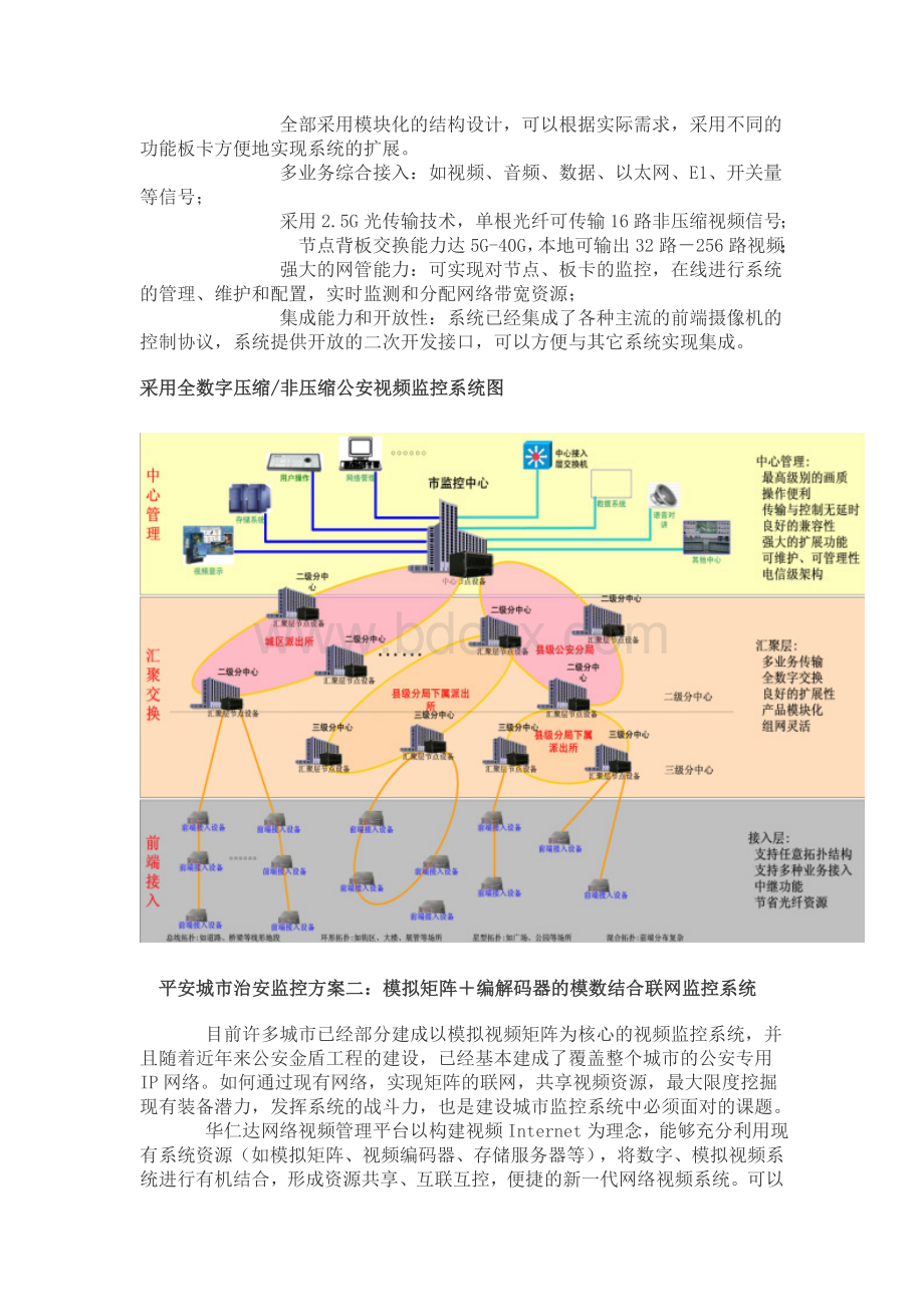 平安城市治安监控系统解决方案.doc_第2页