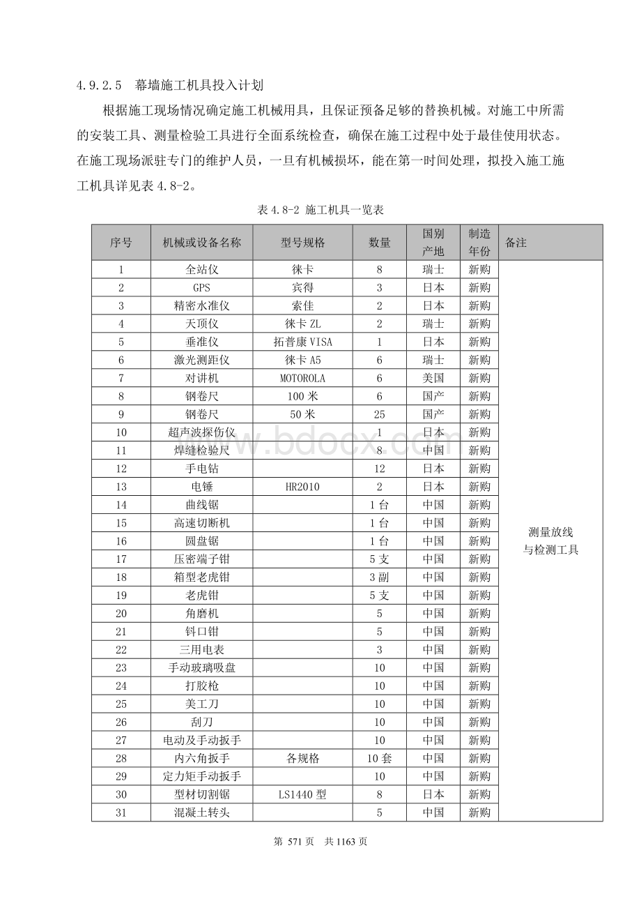 幕墙工程施工方案Word格式.doc_第2页