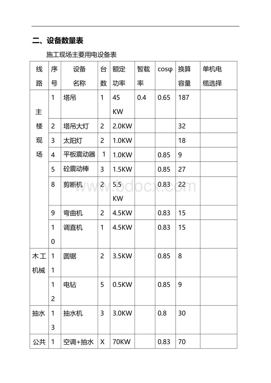 建筑施工临时用电方案.doc_第3页