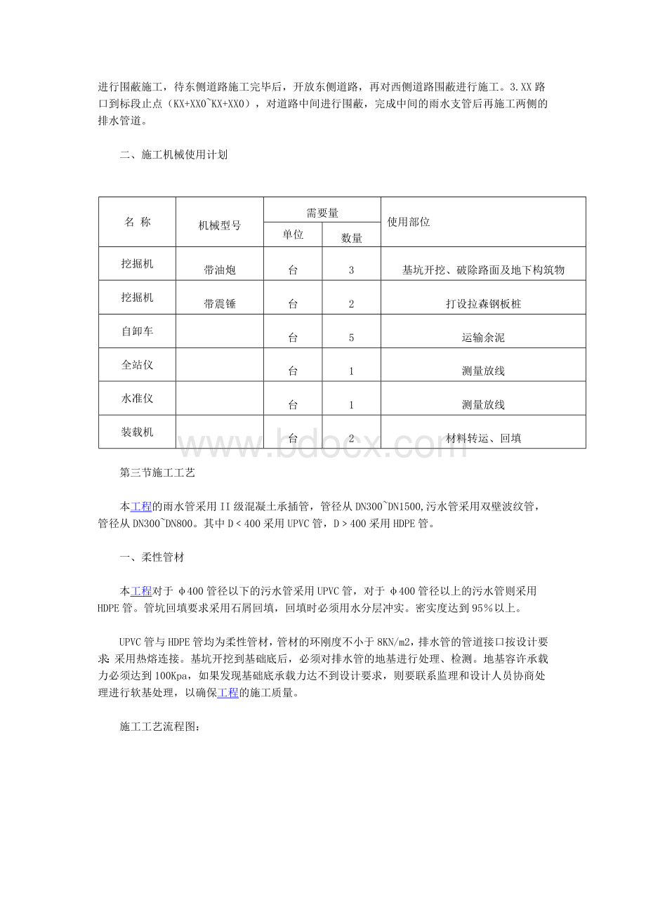 地面道路改造工程排水施工方案Word文档下载推荐.doc_第2页