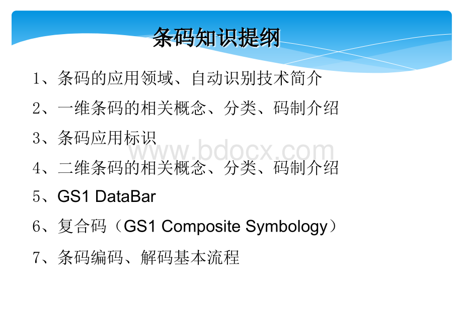 条码知识精讲PPT文档格式.ppt_第1页