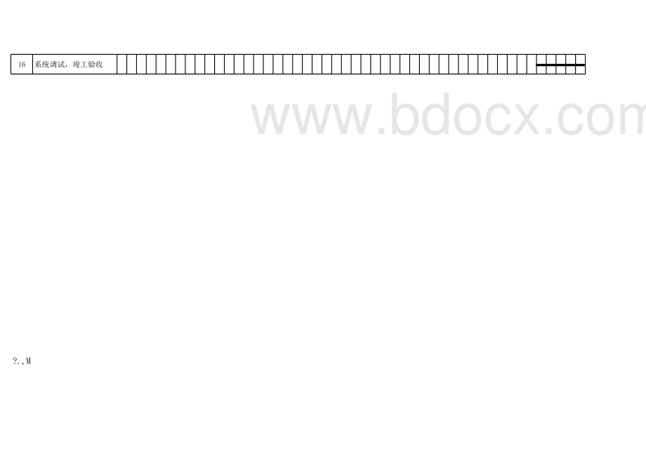 弱电施工进度表模板超好用表格文件下载.xls_第3页